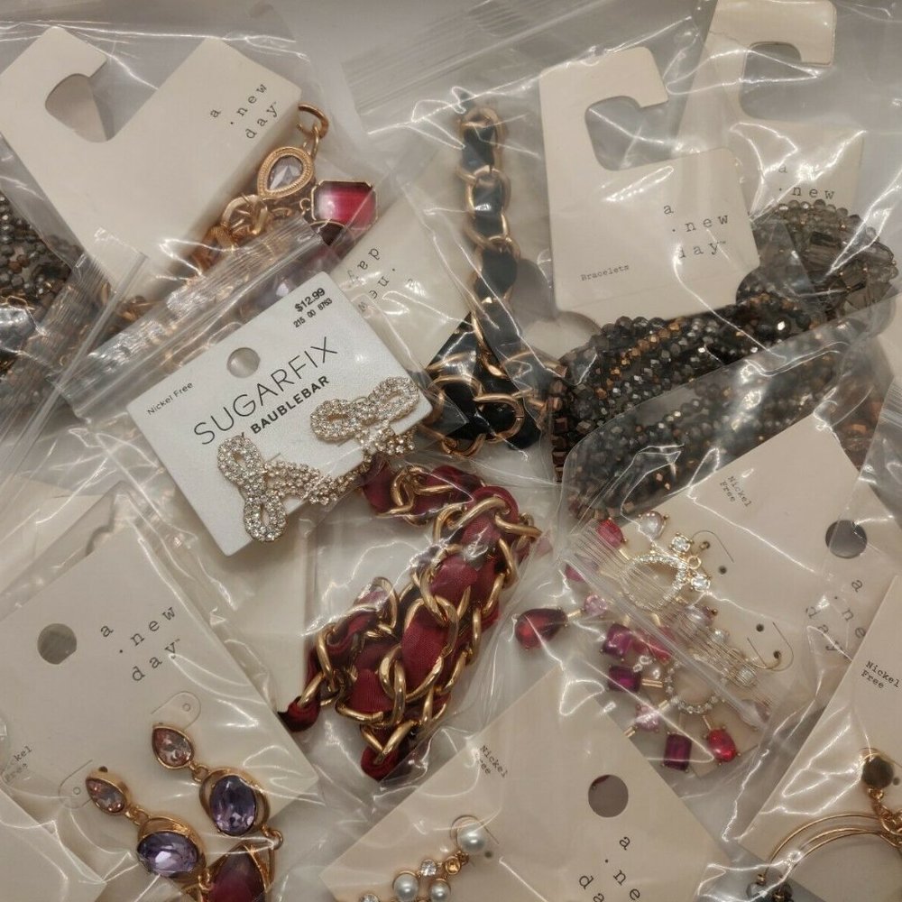 Wholesale Jewelry Lot Resale 50pc Necklace Earring